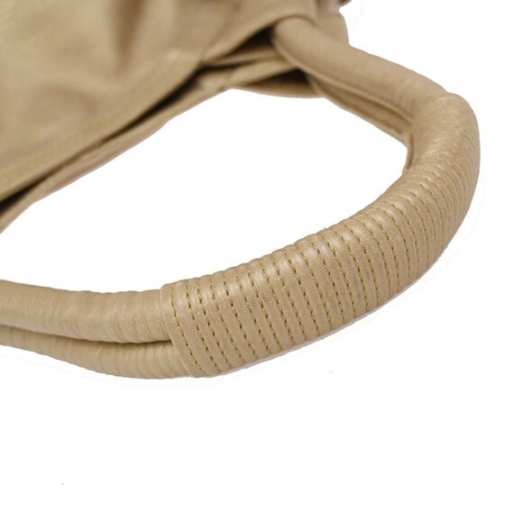 LOEWE Anagram Logo Nappa Aire Hand Bag Leather Gold Spain 34EF512 - Picture 8 of 15